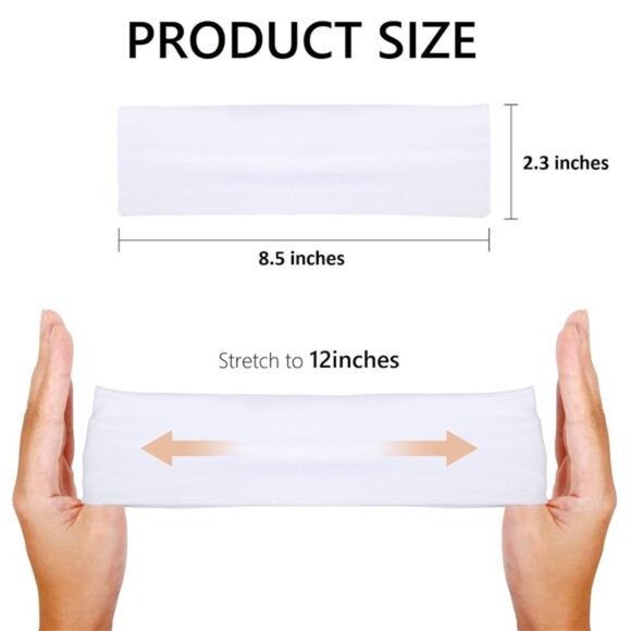 Headbands for Women Non Slip 16 Pack Elastic FASHION NEEDED - Picture 3 of 6